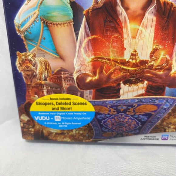 Aladdin Blu-ray DVD And Digital Copy 2019 With Case - Picture 3 of 14
